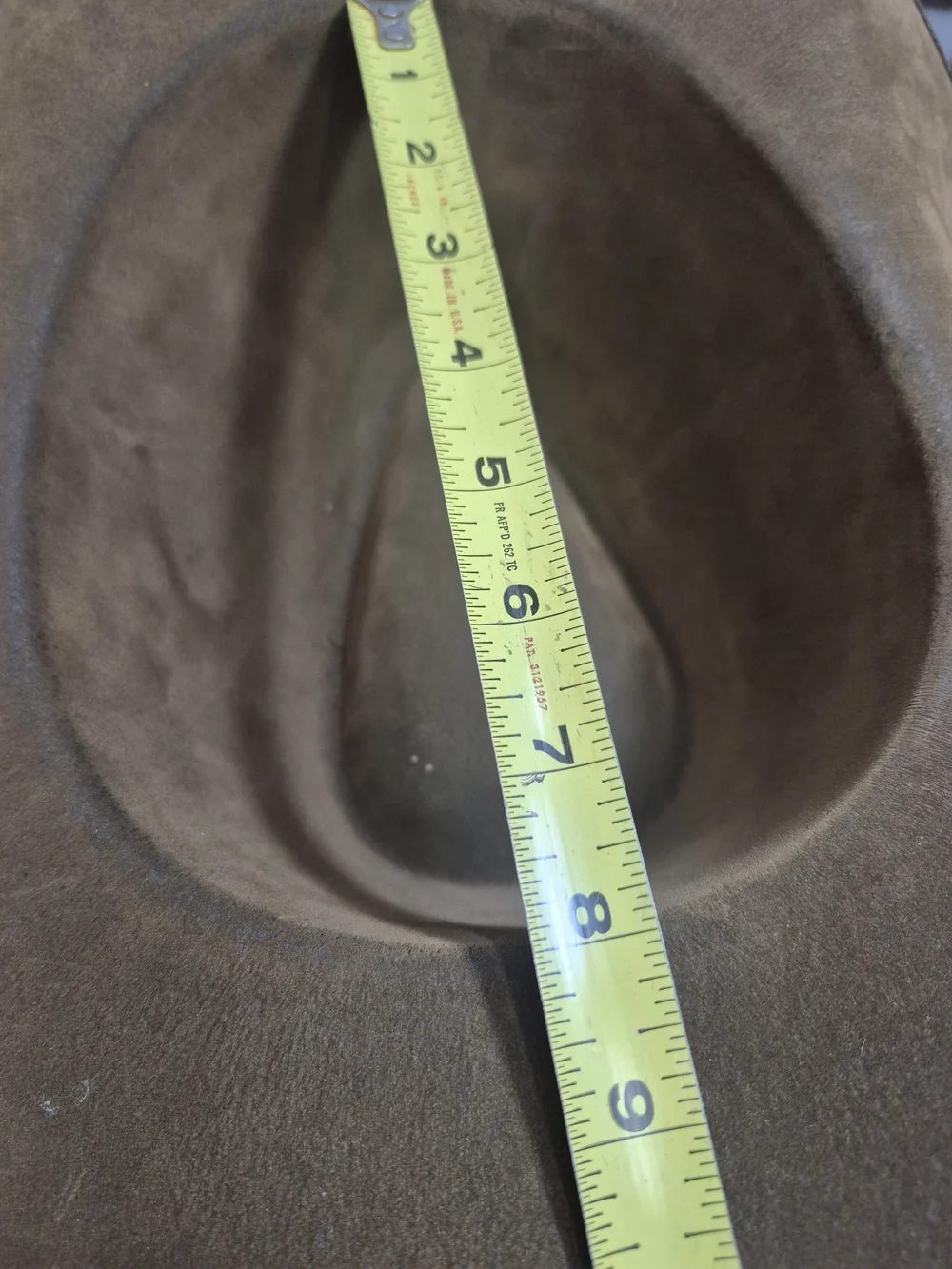Classic Tan Unisex Western Suede Cowboy Hat